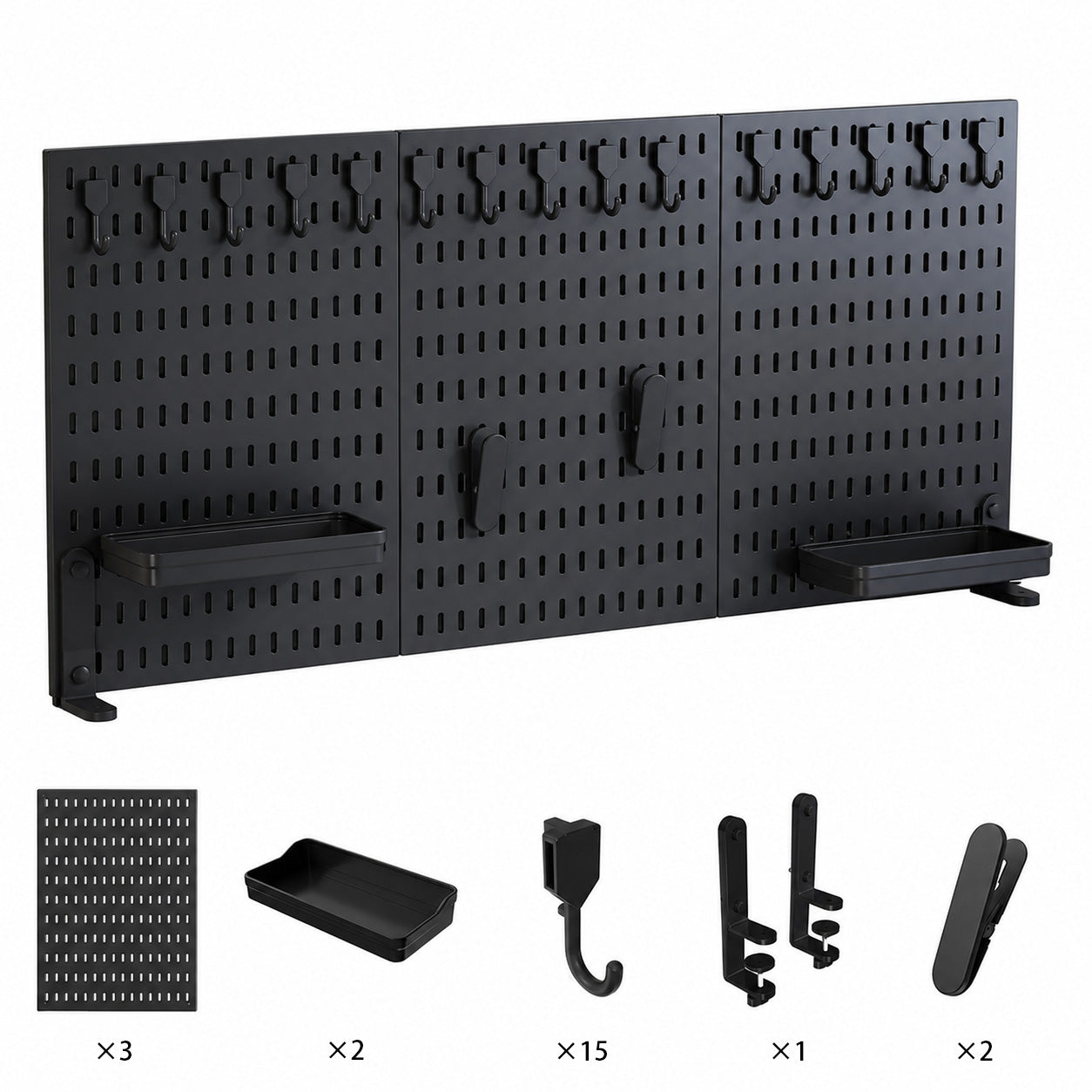 Desk Pegboard Organizer