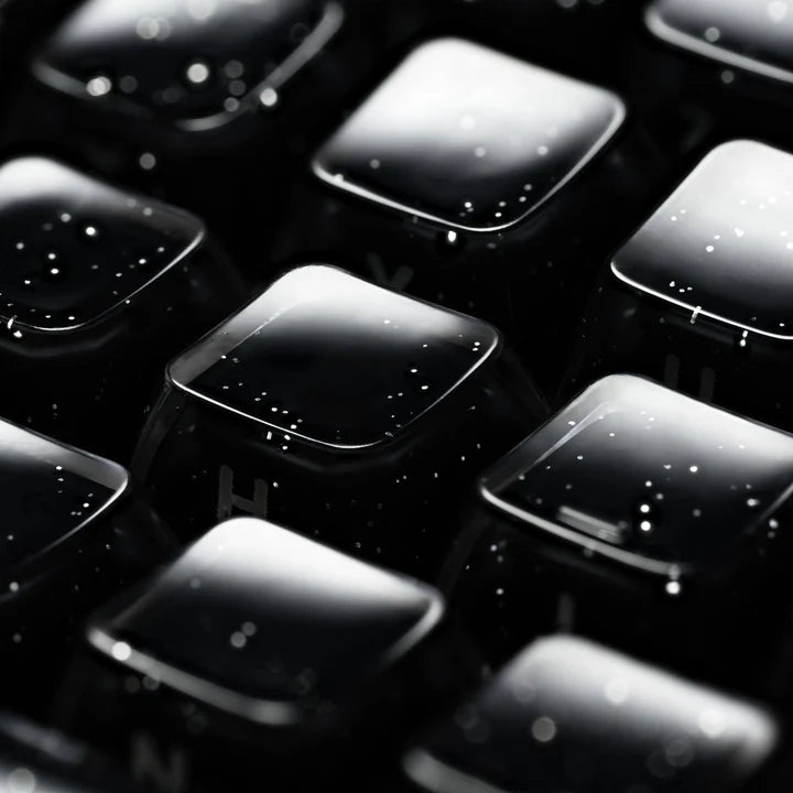 Midnight Galaxy Jelly Keycaps