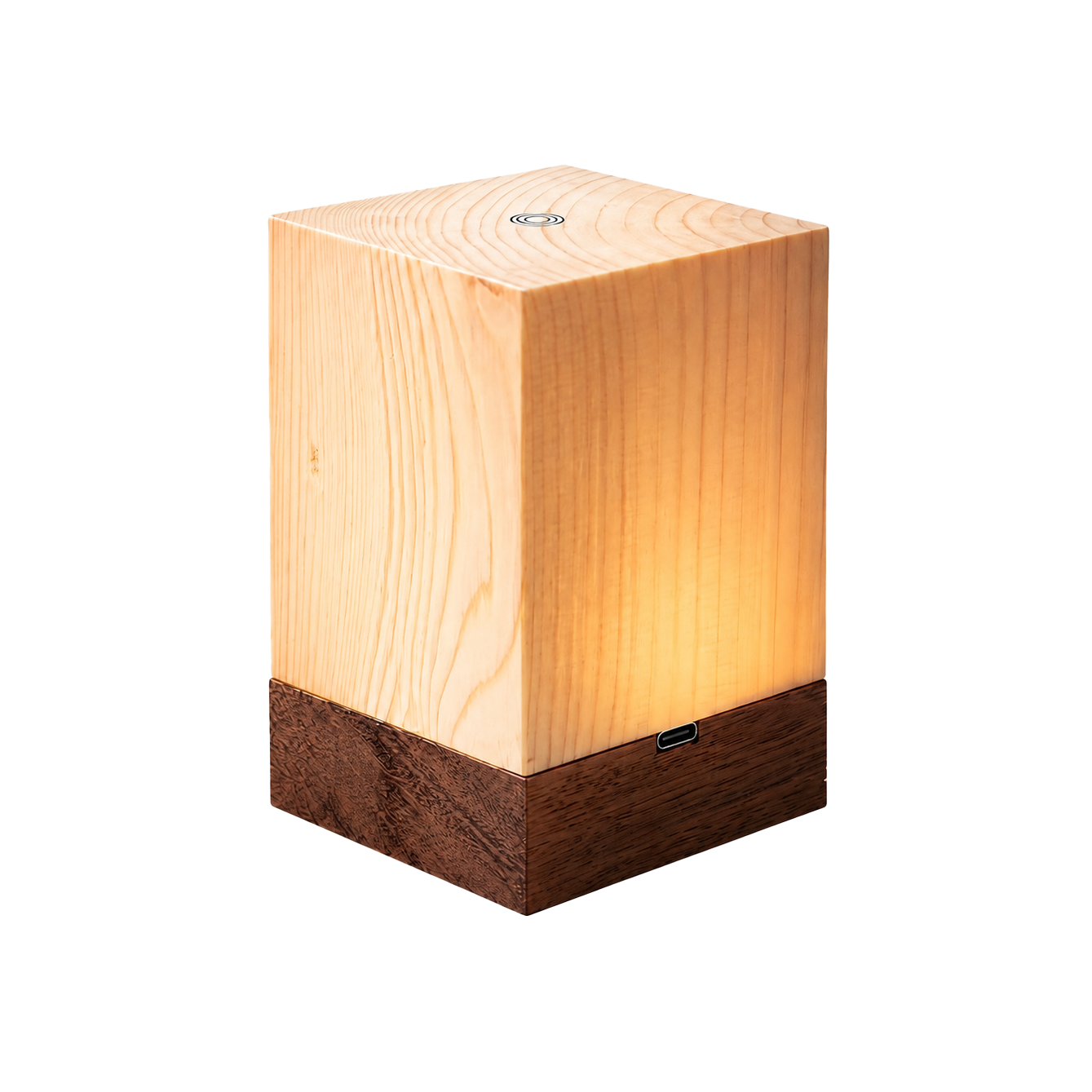 Minimalist Wooden Mood Lamp