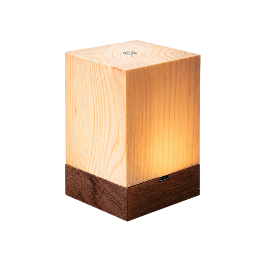 Minimalist Wooden Mood Lamp