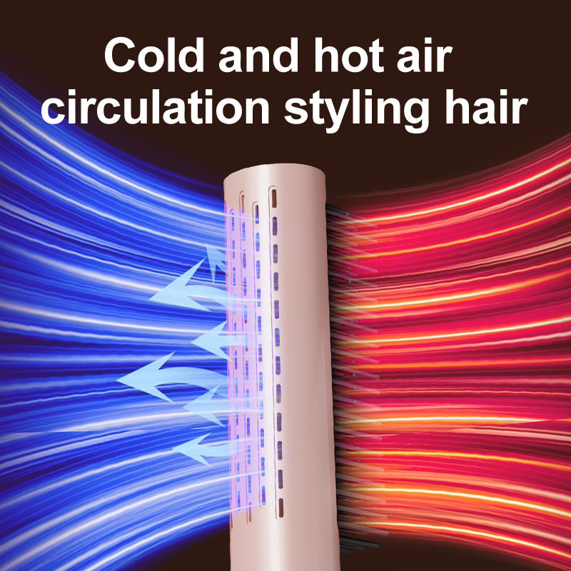 KONSOE AeroSleek Cool-Air Straightening & Styling Brush