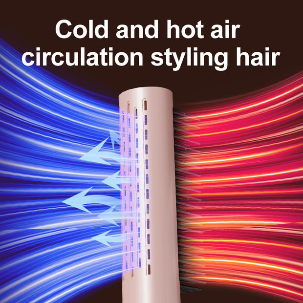KONSOE AeroSleek Cool-Air Straightening & Styling Brush