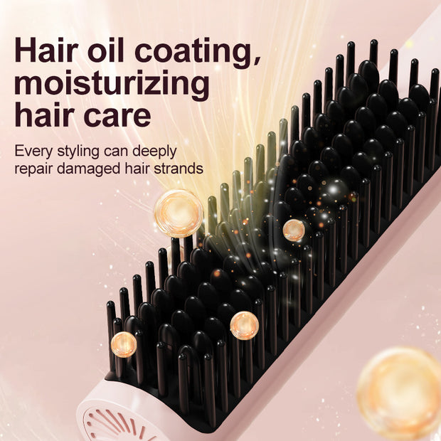 KONSOE AeroSleek Cool-Air Straightening & Styling Brush