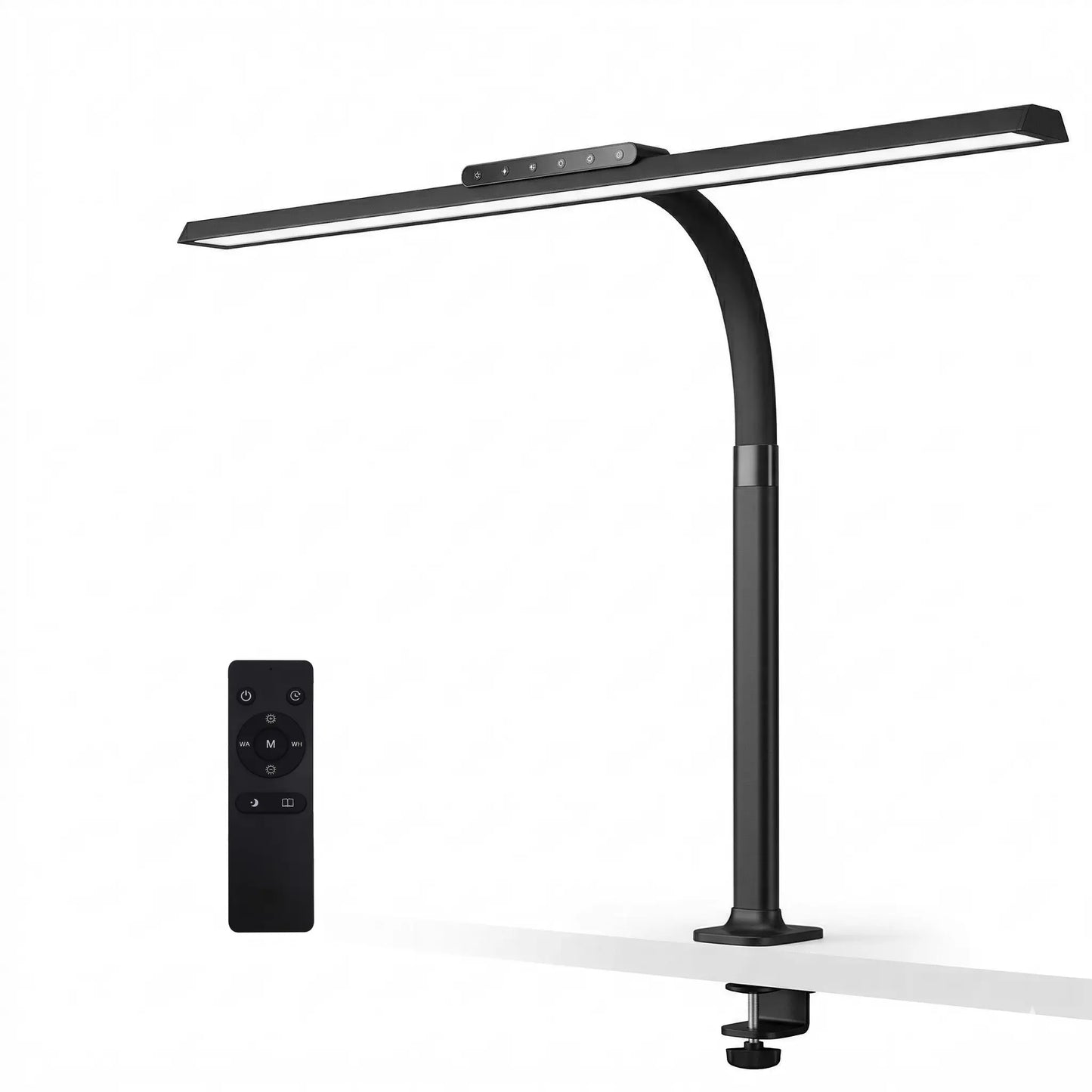 Remote control clamp on LED desk lamp architect light bar - KONSOE