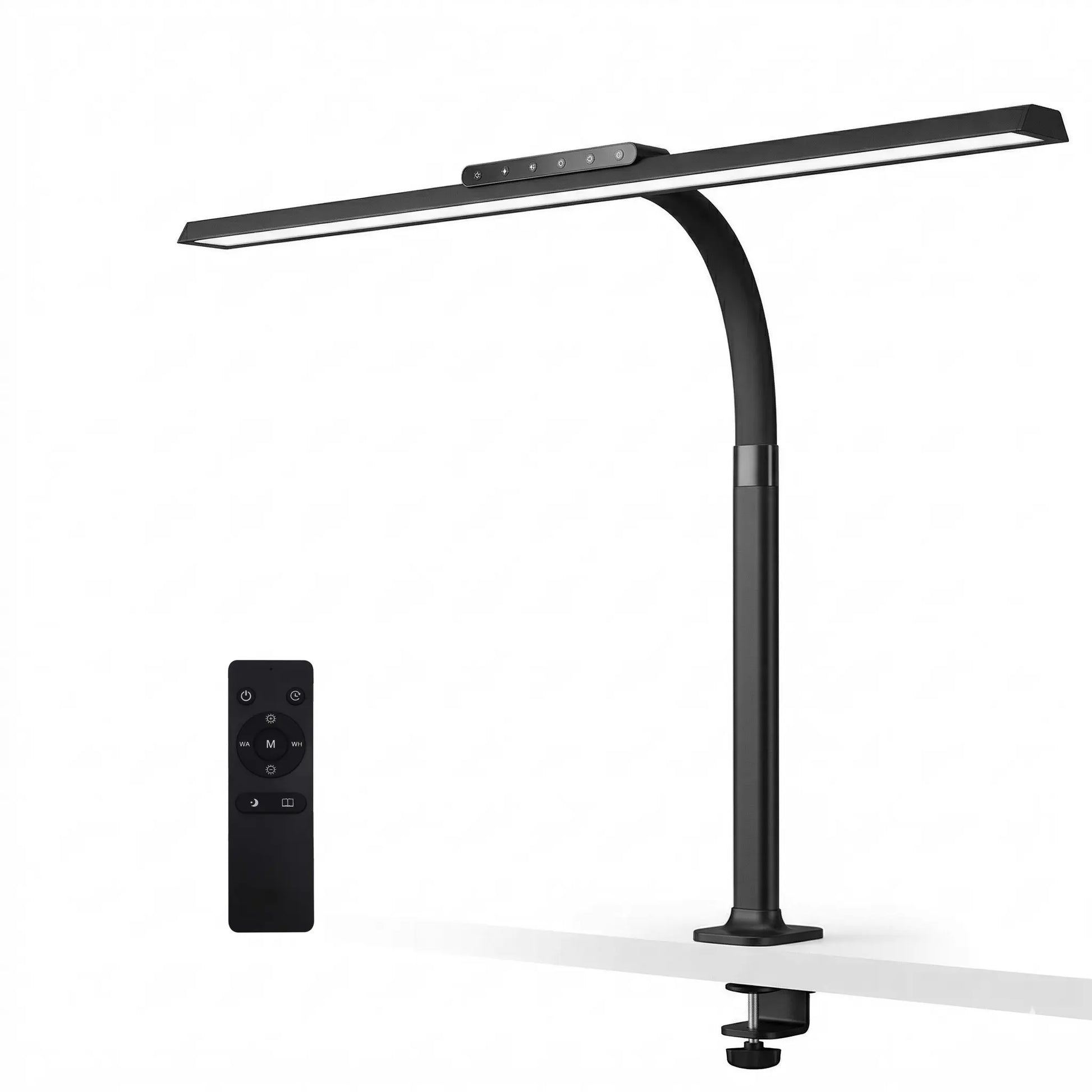 Remote control clamp on LED desk lamp architect light bar - KONSOE