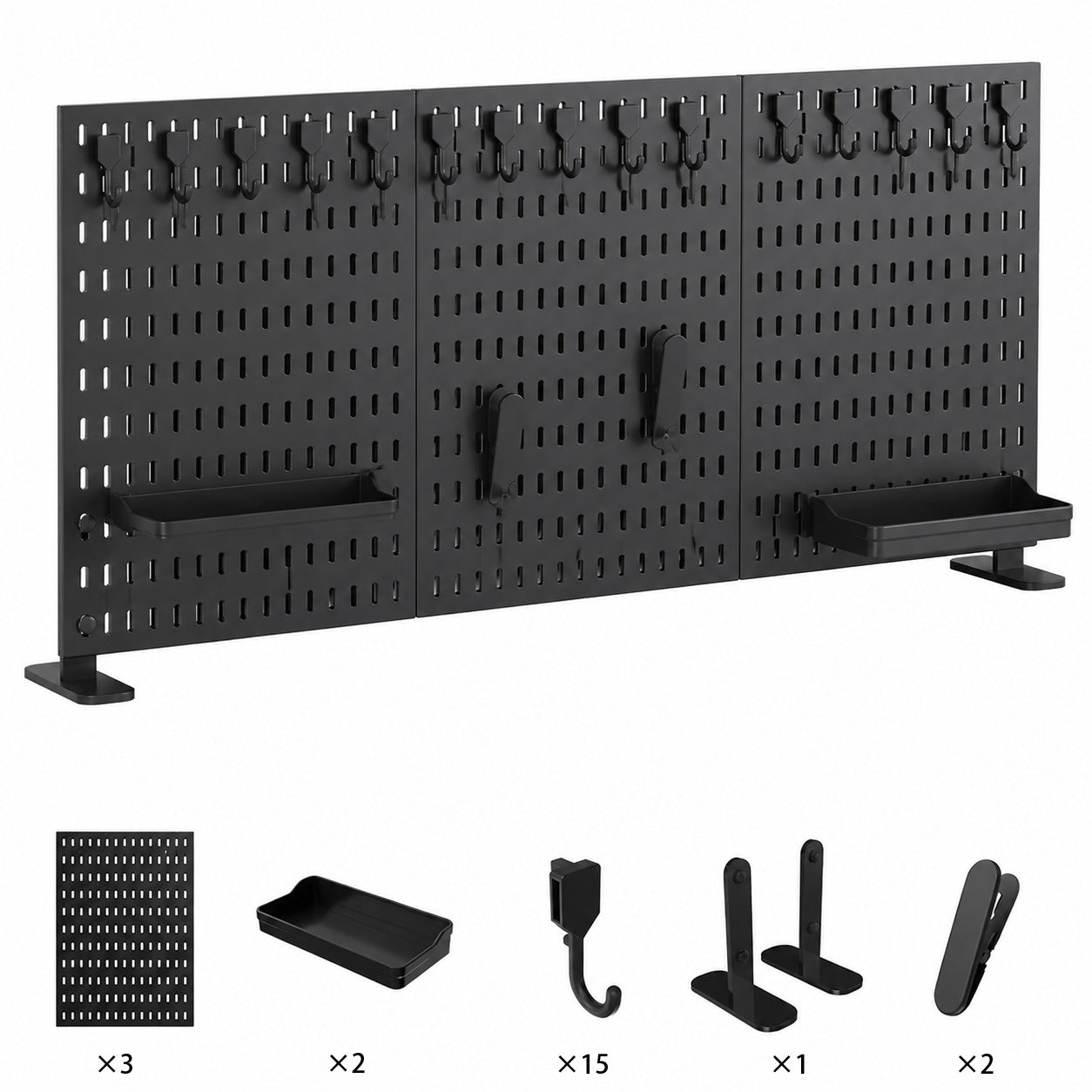 Desk Pegboard Organizer