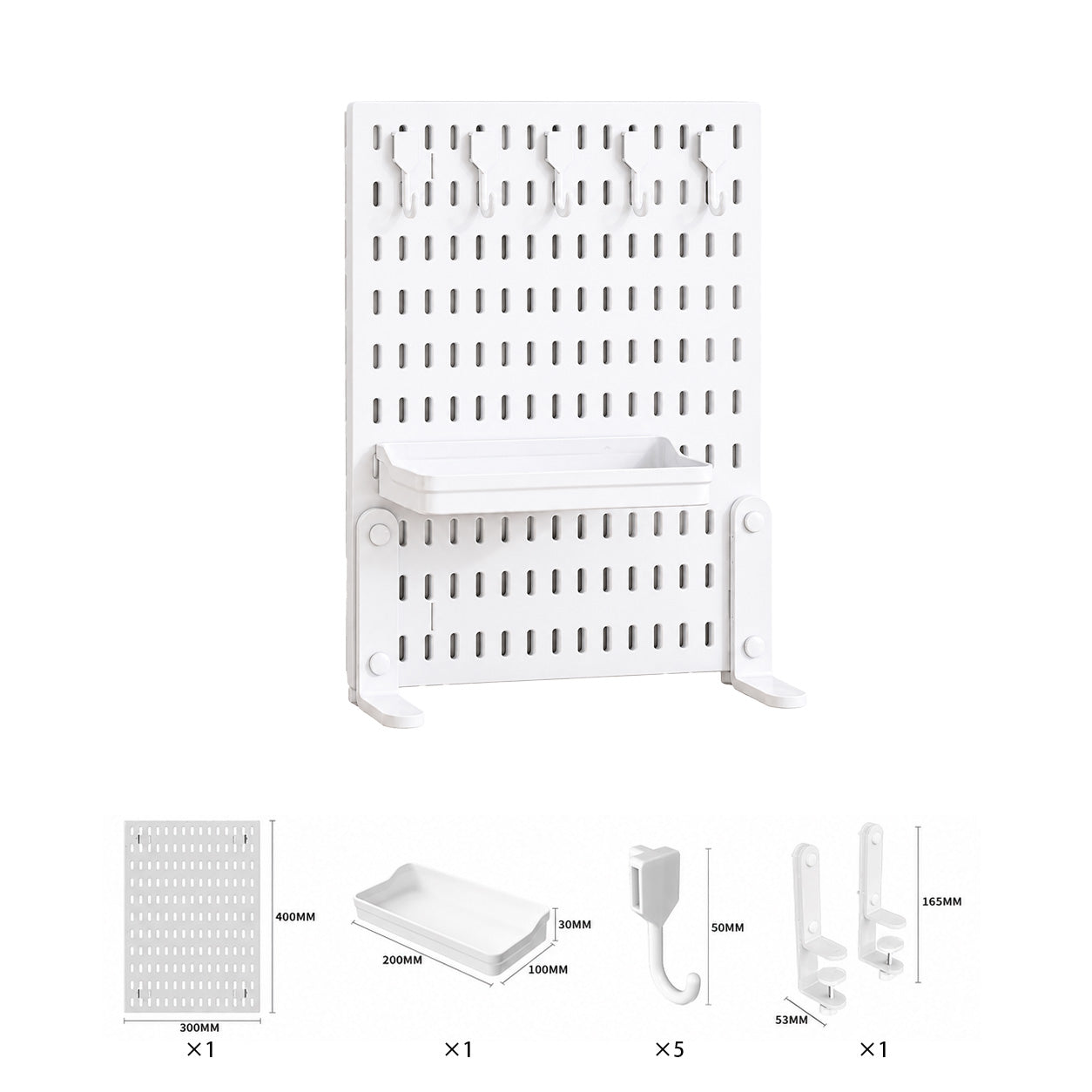 Desk Pegboard Organizer