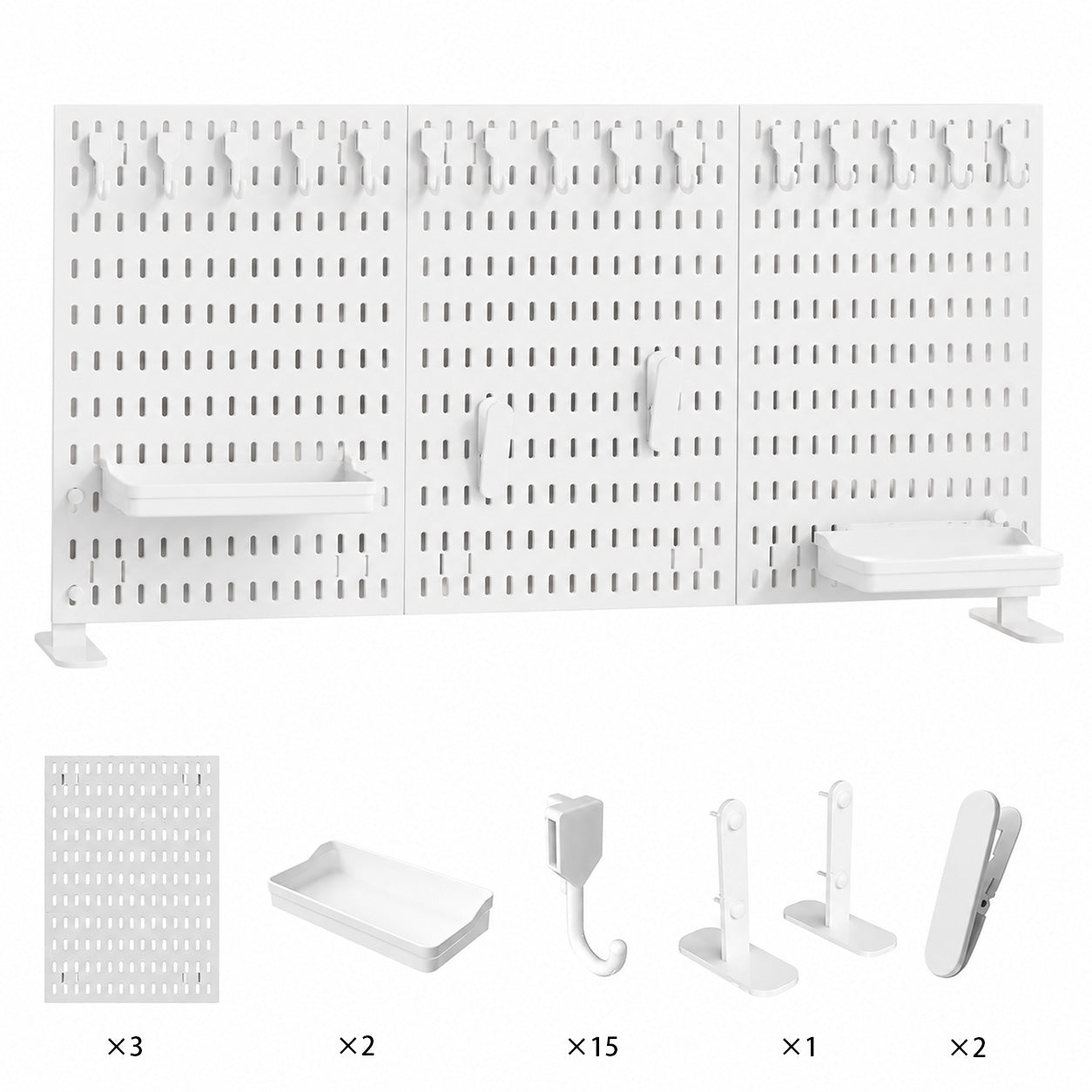 Desk Pegboard Organizer